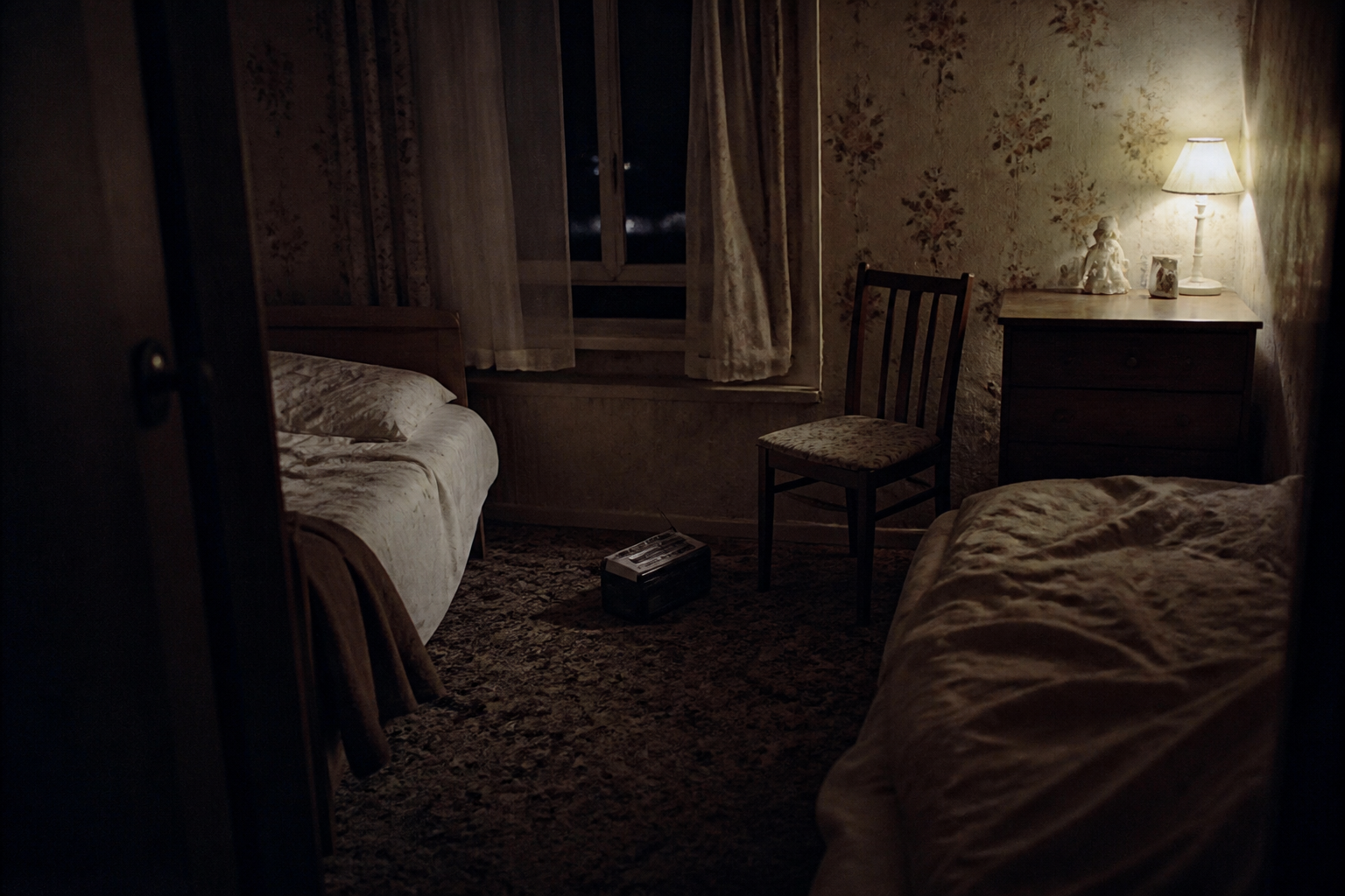 Enfield Poltergeist bedroom recreated as original editorial artwork