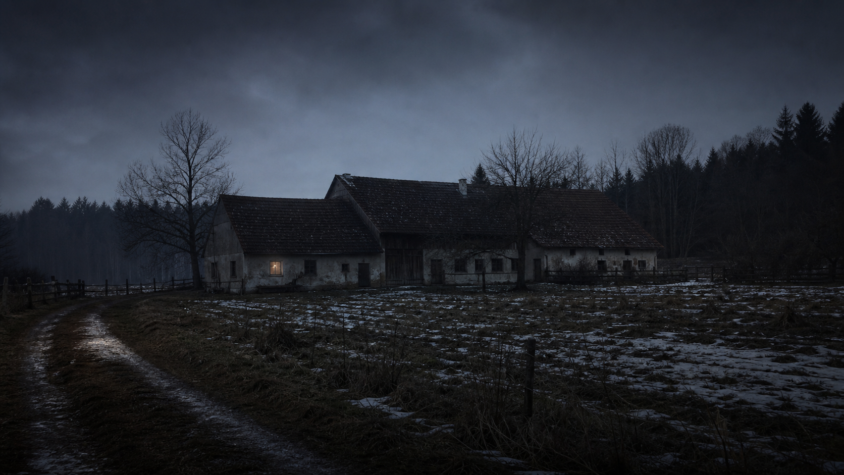 Hinterkaifeck murders farmhouse in an ominous original editorial interpretation