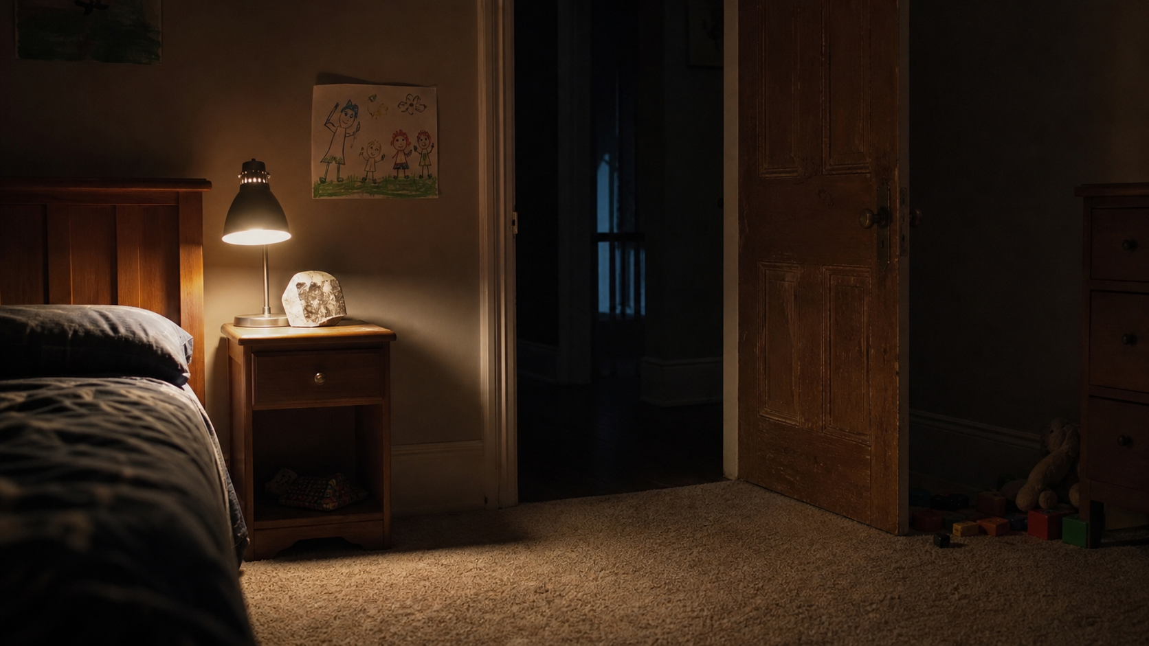 Insidious Out of the Further bedroom doorway editorial artwork