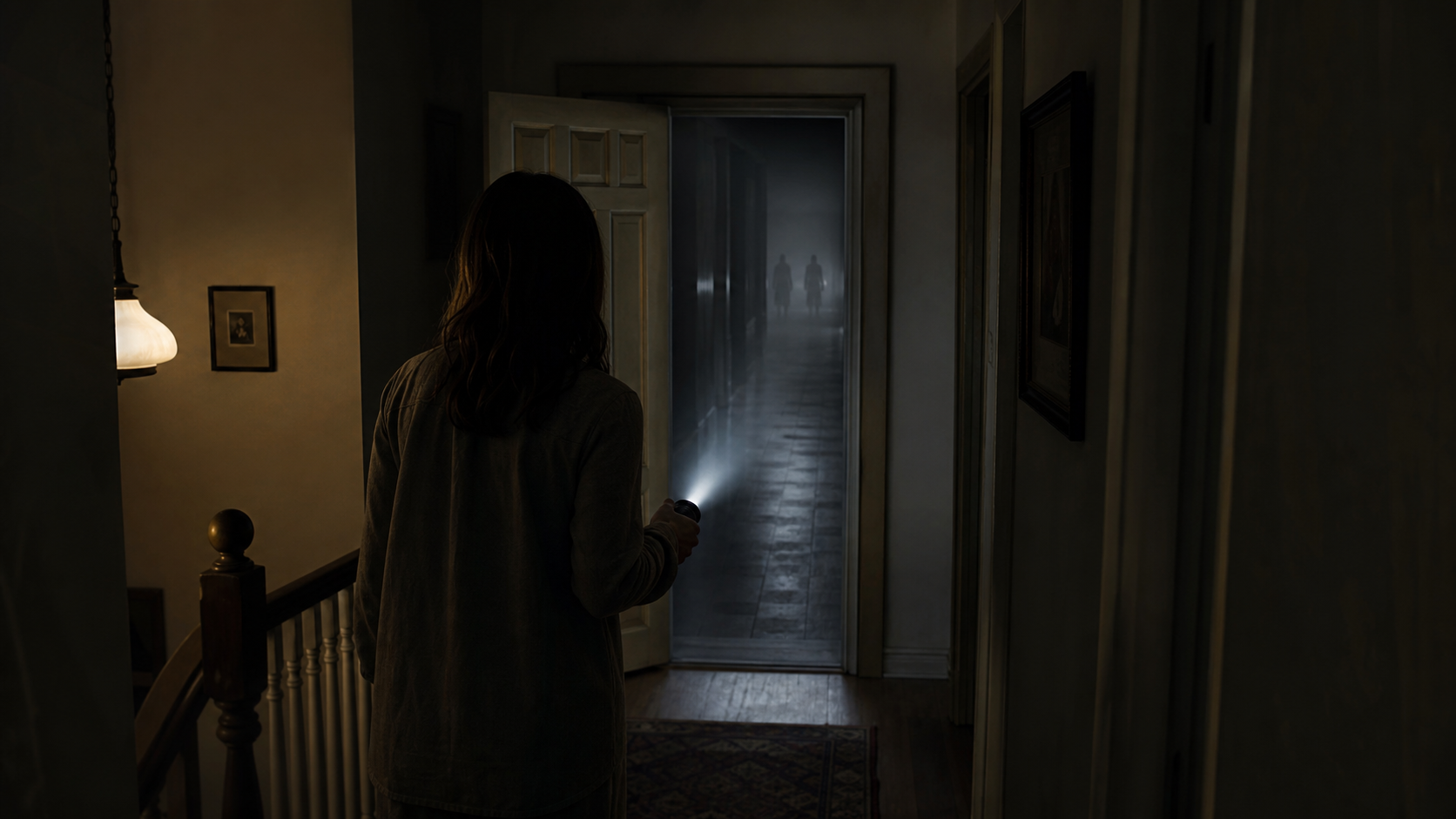 Insidious Out of the Further editorial illustration of a doorway into the spirit realm